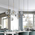 Led Chandelier Glass Bubble Pendant Lamp Hanging Light